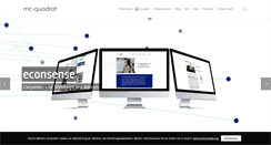 Desktop Screenshot of mc-quadrat.com
